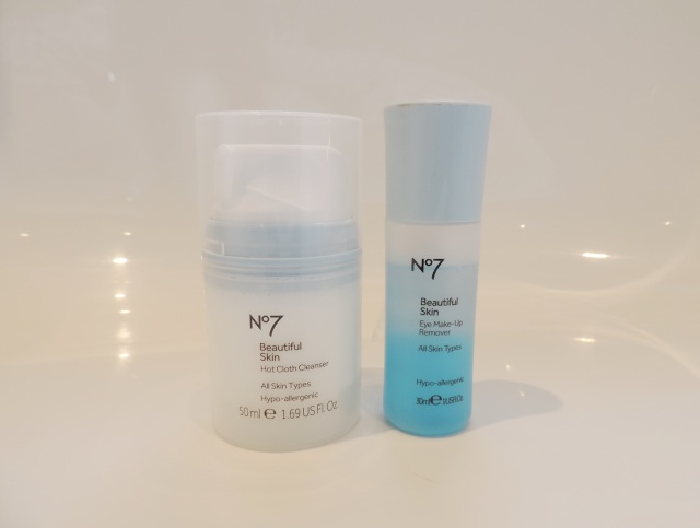 No7 Eye Makeup Remover & Hot Cloth Cleanser